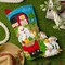 Bucilla Felt Stocking Applique Kit 18" Long-Harvest Time Santa